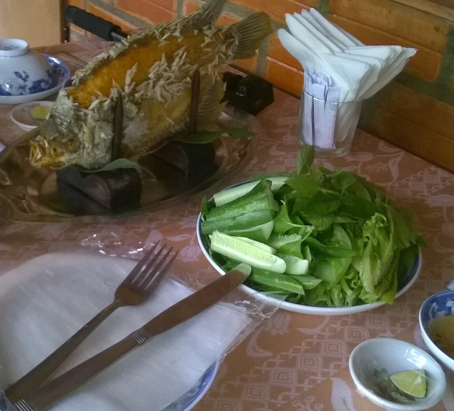Cá Tai Tượng Chiên Xù & Xôi Chiên Phồng Cù Lao